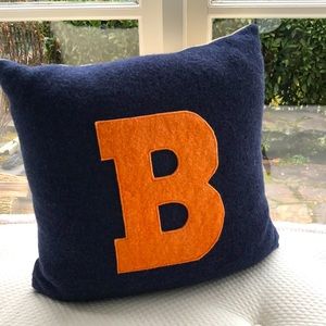 Wool “B” Bucknell Pillow